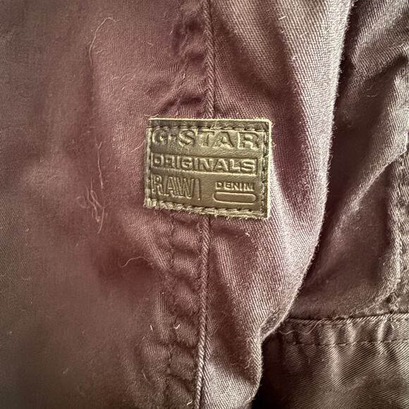 G STAR Raw | Navy Blue Cotton Powel Utility Lightweight jacket | Extra Large - Picture 9 of 10